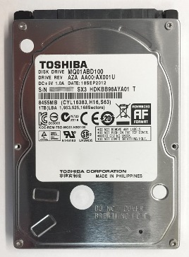 Toshiba 1TB laptop drive