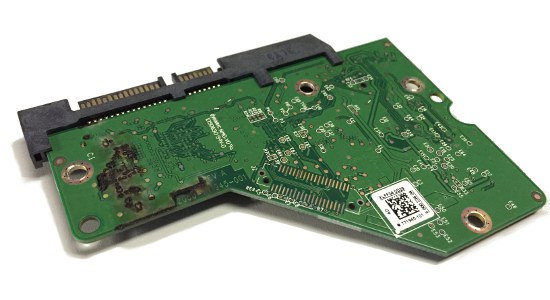 Fried PCB