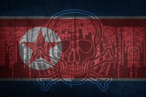 north korea flag wannacry ransomware virus