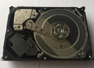 severe platter damage hard drive