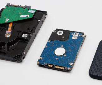 3 hard drives different types