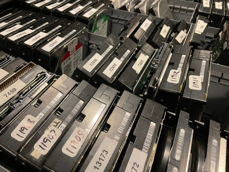 A Look Inside Datarecovery.com’s Hard Drive Parts Inventory