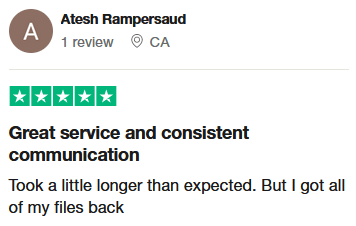 Atesh Rampersaud review