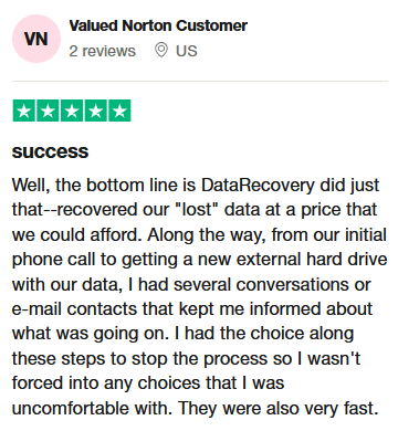 Valued Norton Customer review